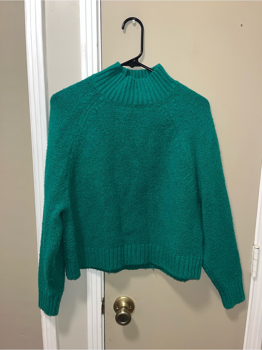 Old Navy Green High Neck Cozy Sweater